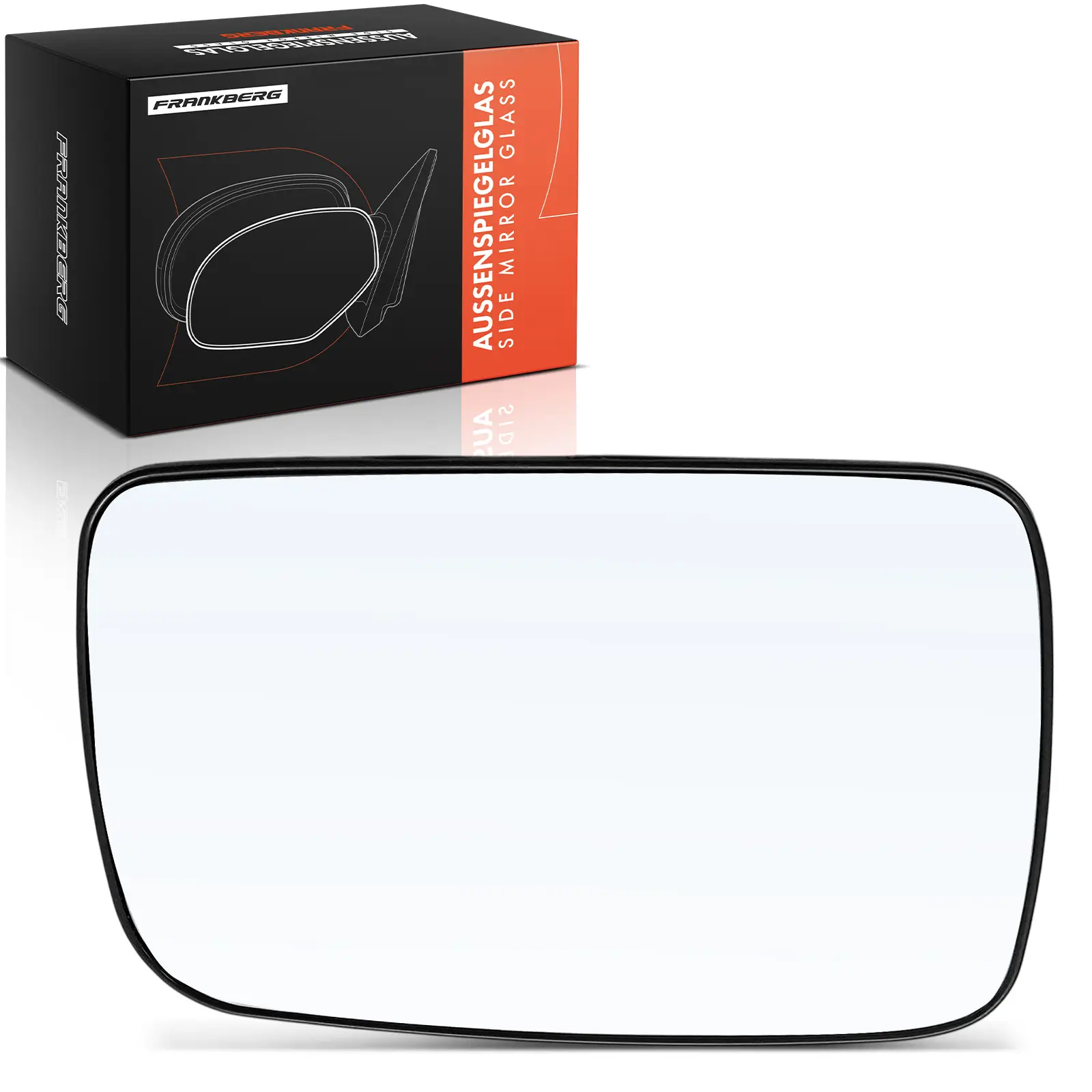 Spiegelglas, Außenspiegel Vorderachse rechts Frankberg 5481FB0052734