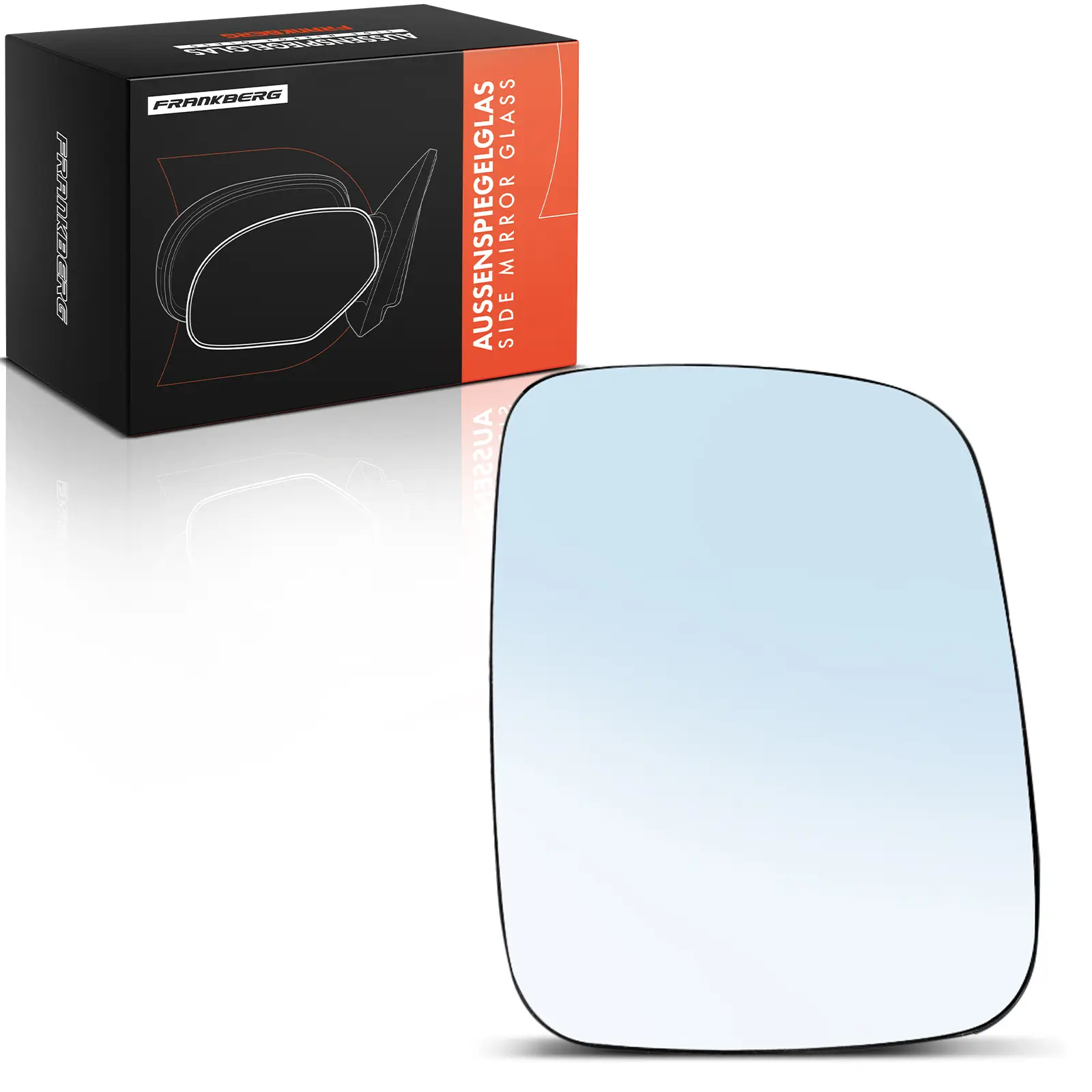 Spiegelglas, Außenspiegel Vorderachse rechts Frankberg 5481FB0052752
