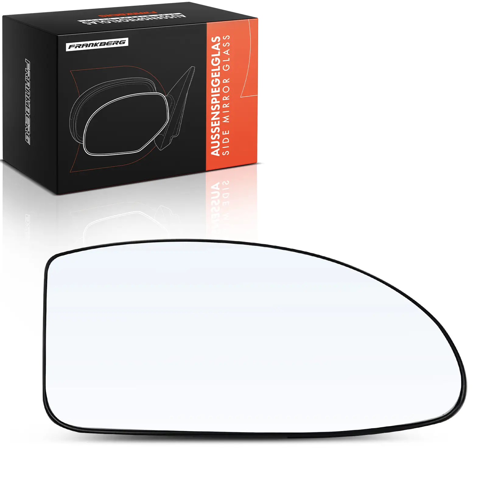 Spiegelglas, Außenspiegel Vorderachse rechts Frankberg 5481FB0052778