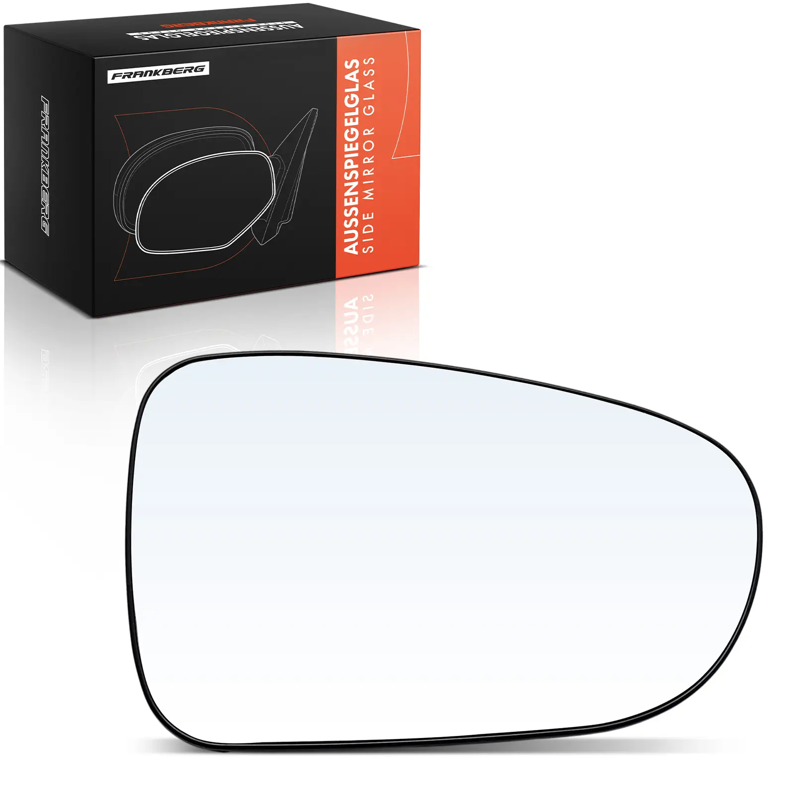 Spiegelglas, Außenspiegel Vorderachse rechts Frankberg 5481FB0052800