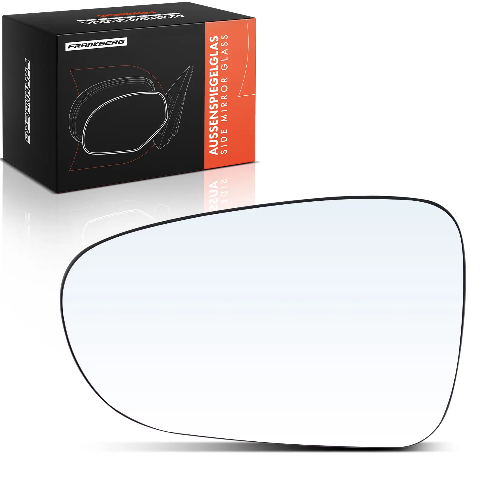 Spiegelglas, Außenspiegel Vorderachse links Frankberg 5481FB0052801
