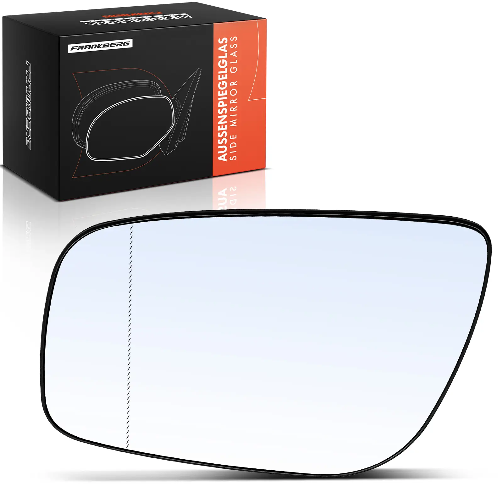 Spiegelglas, Außenspiegel Vorderachse links Frankberg 5481FB0052818