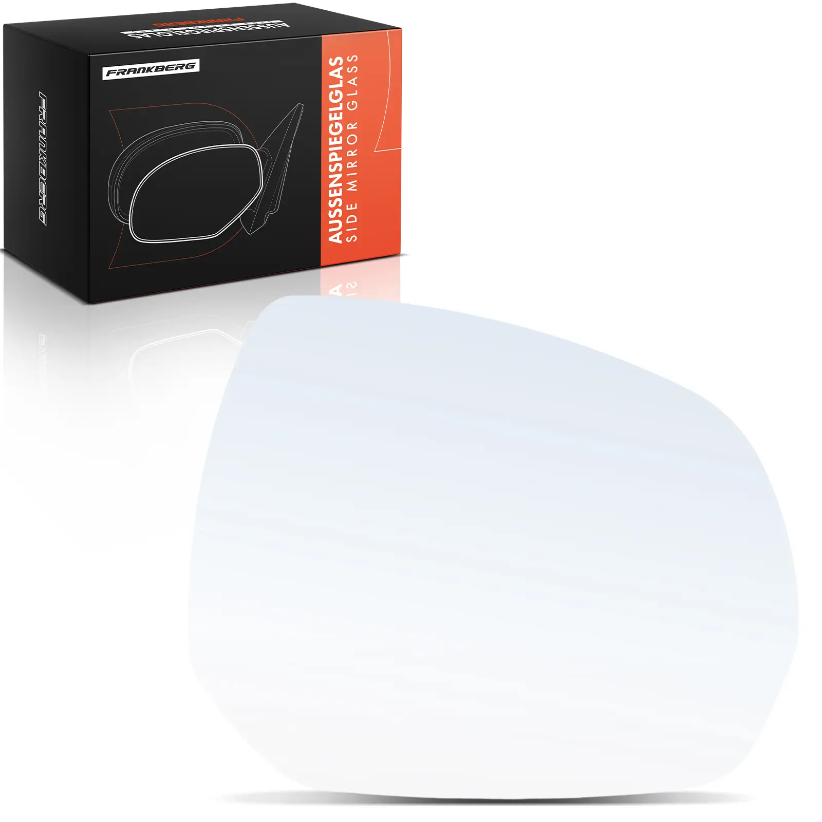 Spiegelglas, Außenspiegel Vorderachse rechts Frankberg 5481FB0052849