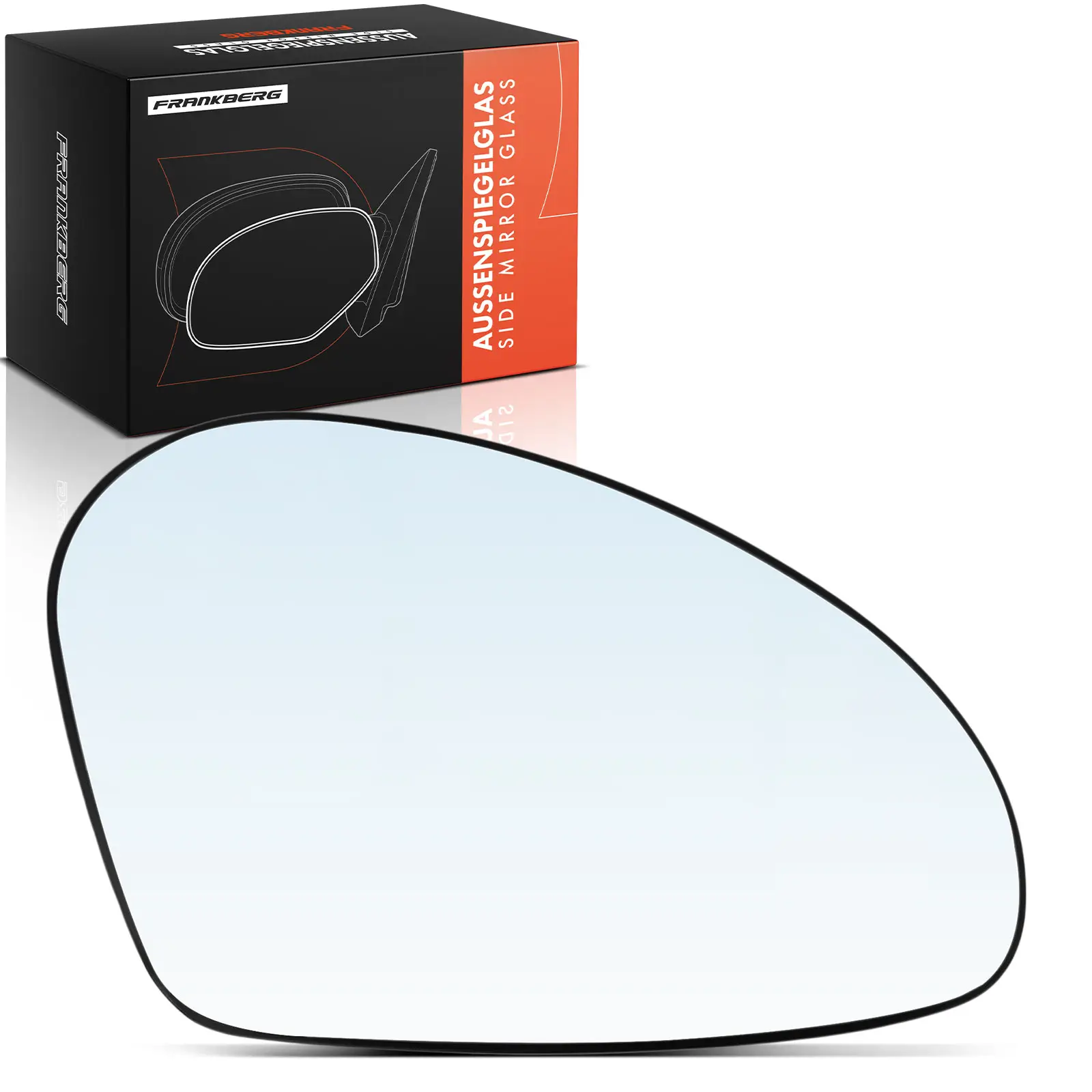 Spiegelglas, Außenspiegel Vorderachse rechts Frankberg 5481FB0052859