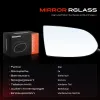 Spiegelglas, Außenspiegel Vorderachse rechts Frankberg 5481FB0052868 Bild Spiegelglas, Außenspiegel Vorderachse rechts Frankberg 5481FB0052868