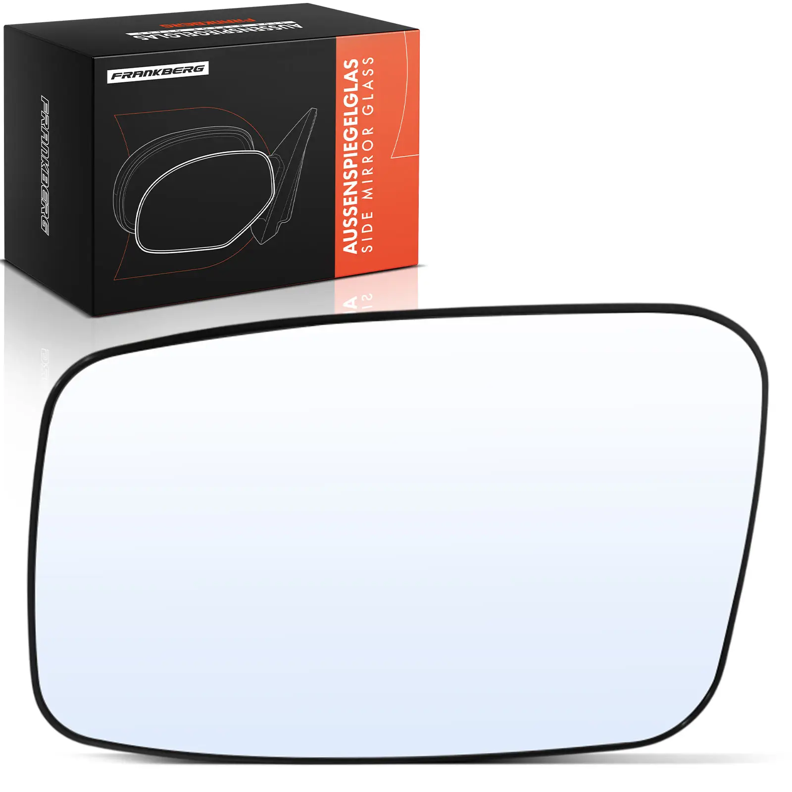 Spiegelglas, Außenspiegel Vorderachse links Frankberg 5481FB0052878