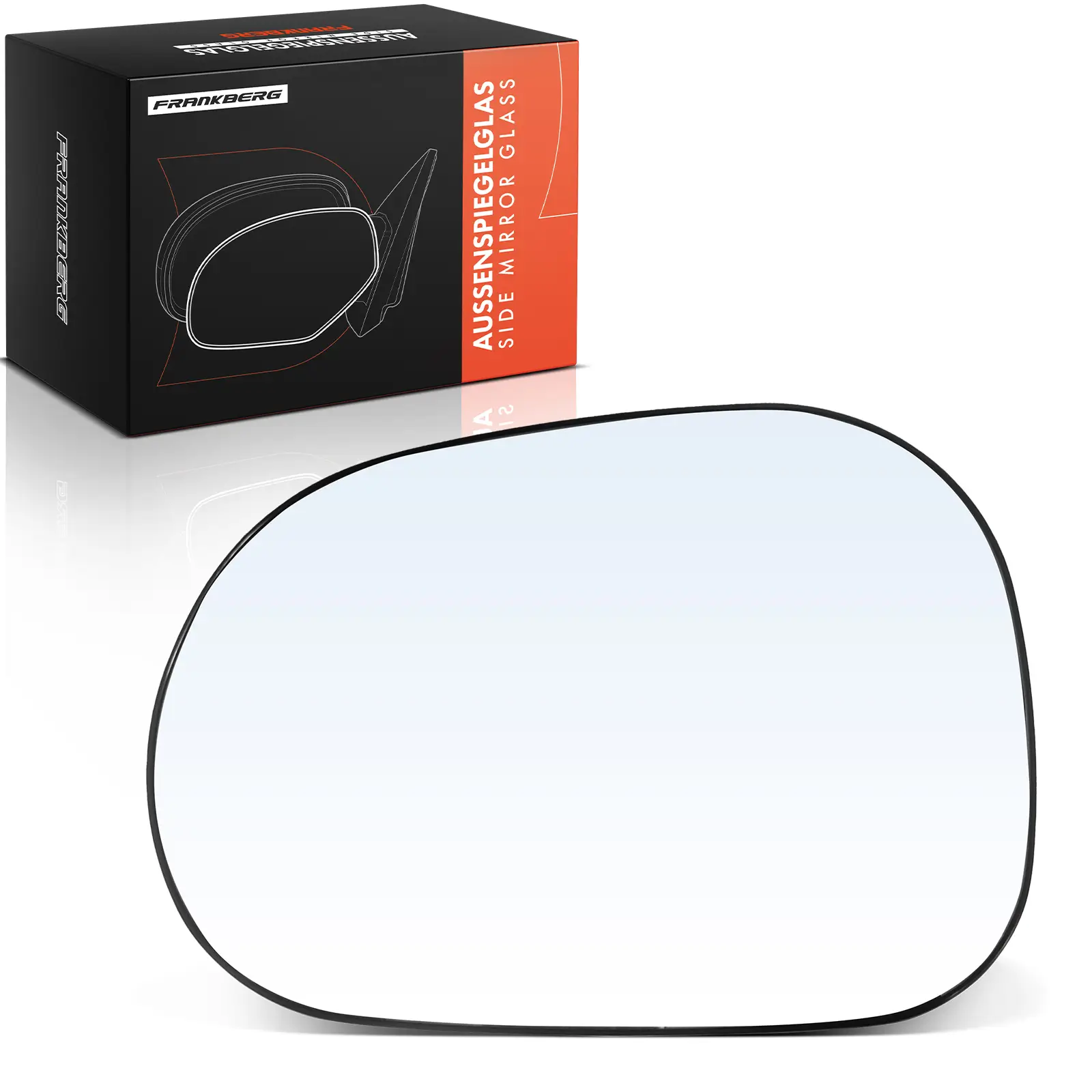 Spiegelglas, Außenspiegel Vorderachse links Frankberg 5481FB0052885