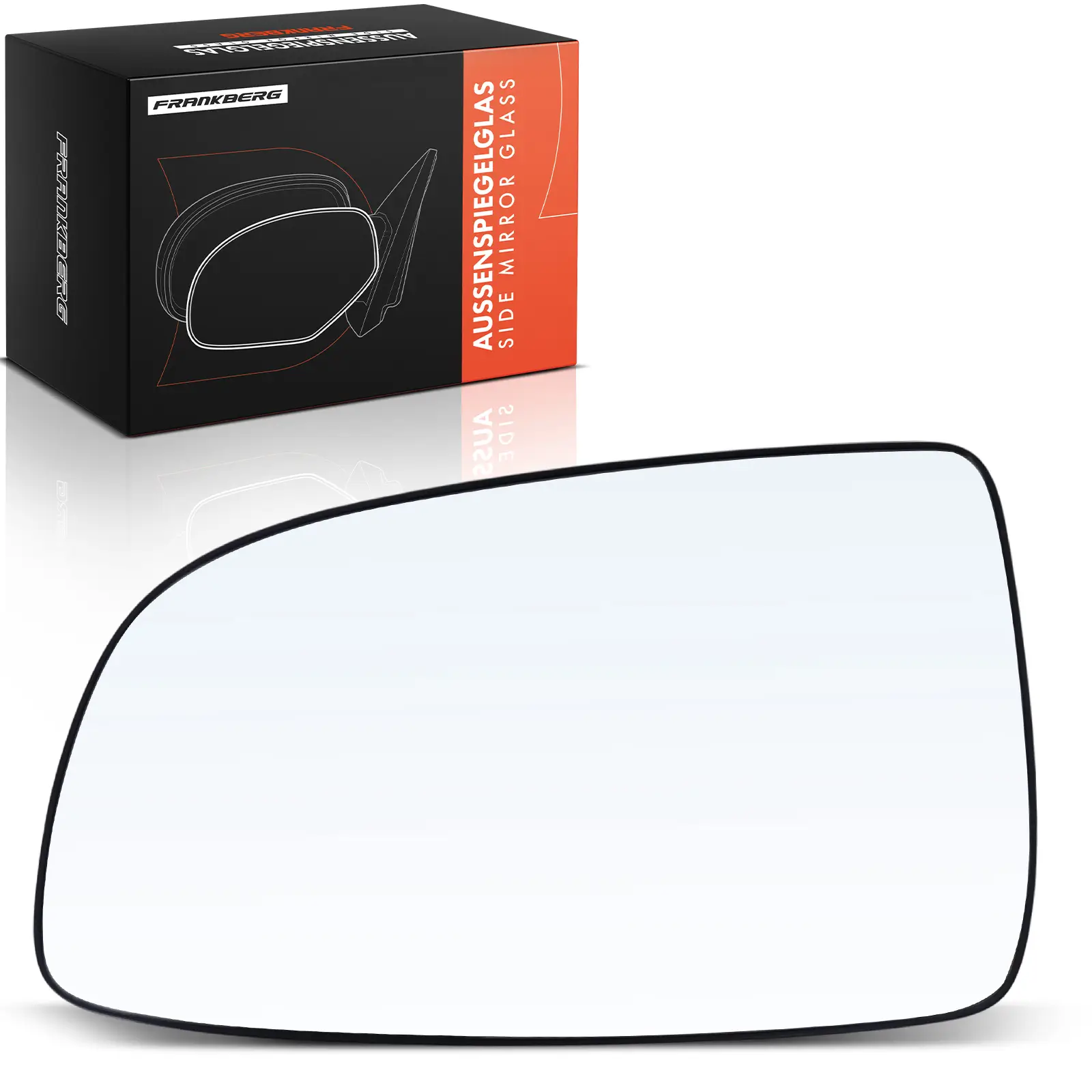 Spiegelglas, Außenspiegel Vorderachse links Frankberg 5481FB0052890