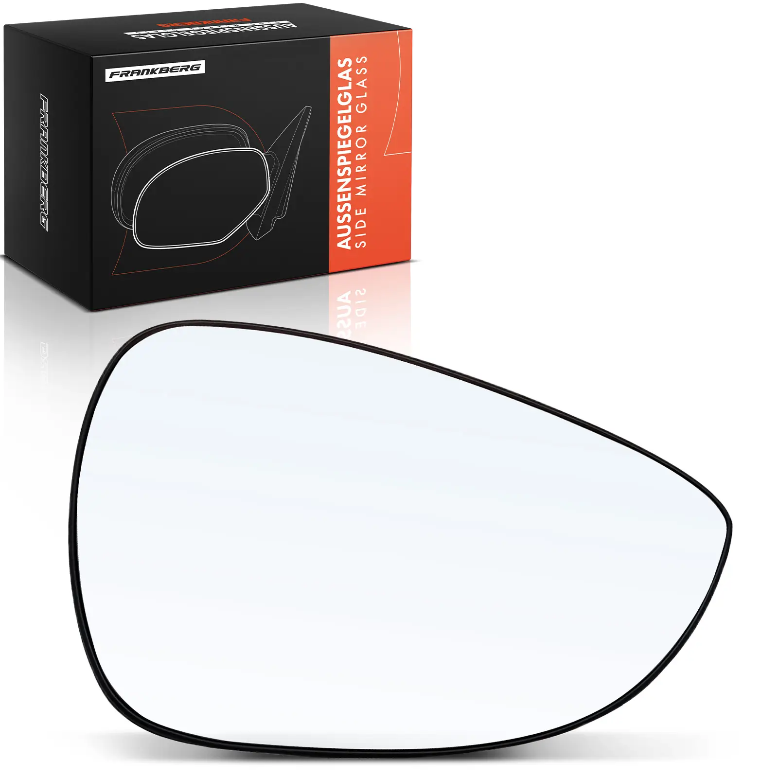 Spiegelglas, Außenspiegel Vorderachse rechts Frankberg 5481FB0052892