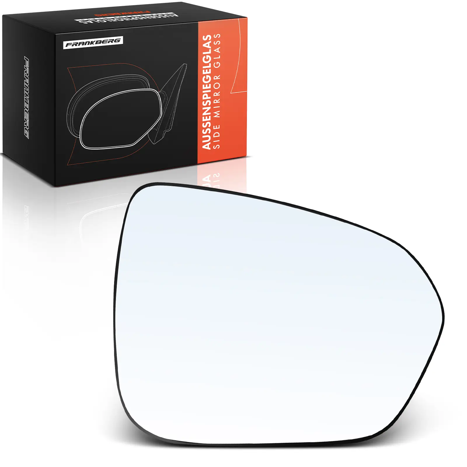 Spiegelglas, Außenspiegel Vorderachse rechts Frankberg 5481FB0052908