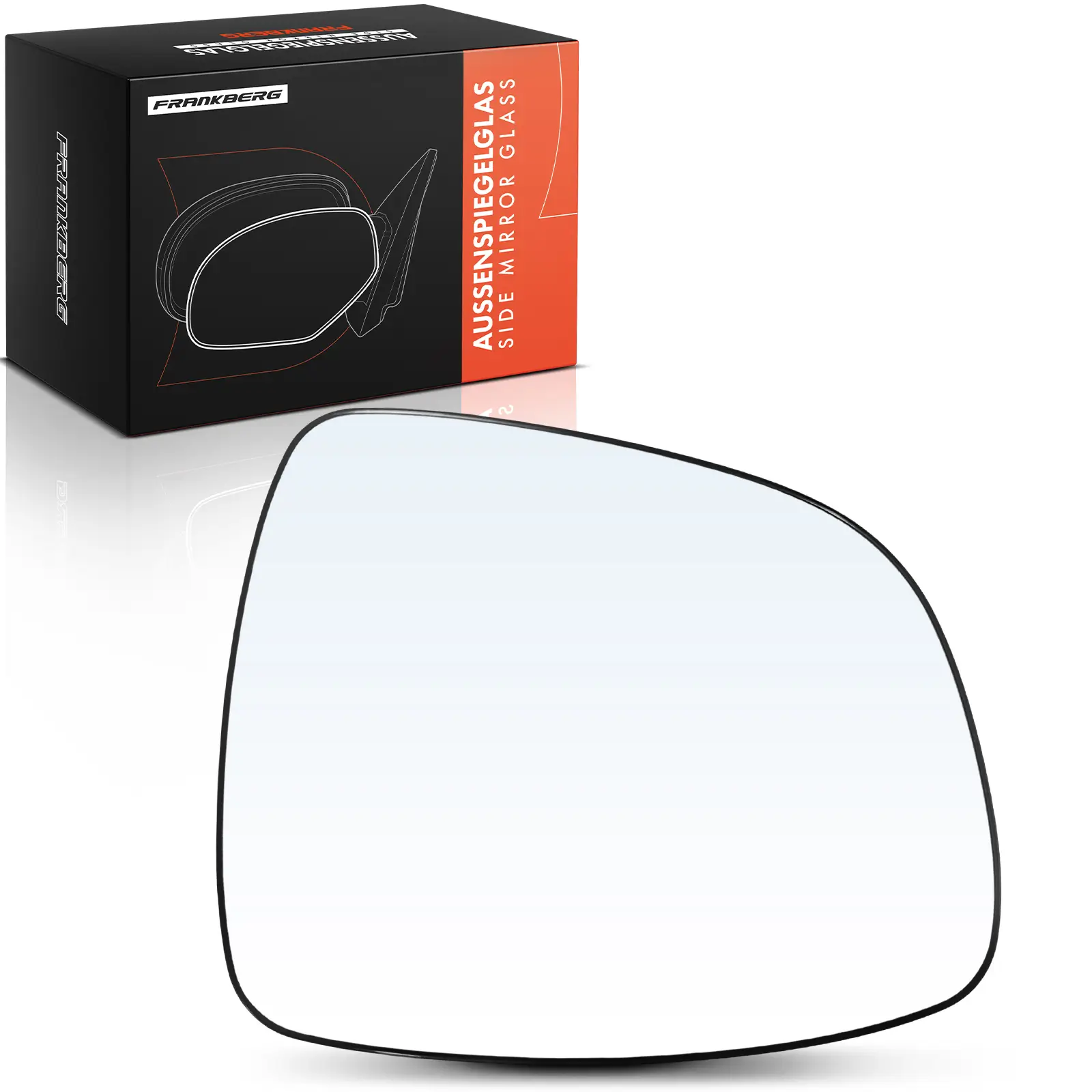 Spiegelglas, Außenspiegel Vorderachse rechts Frankberg 5481FB0052933