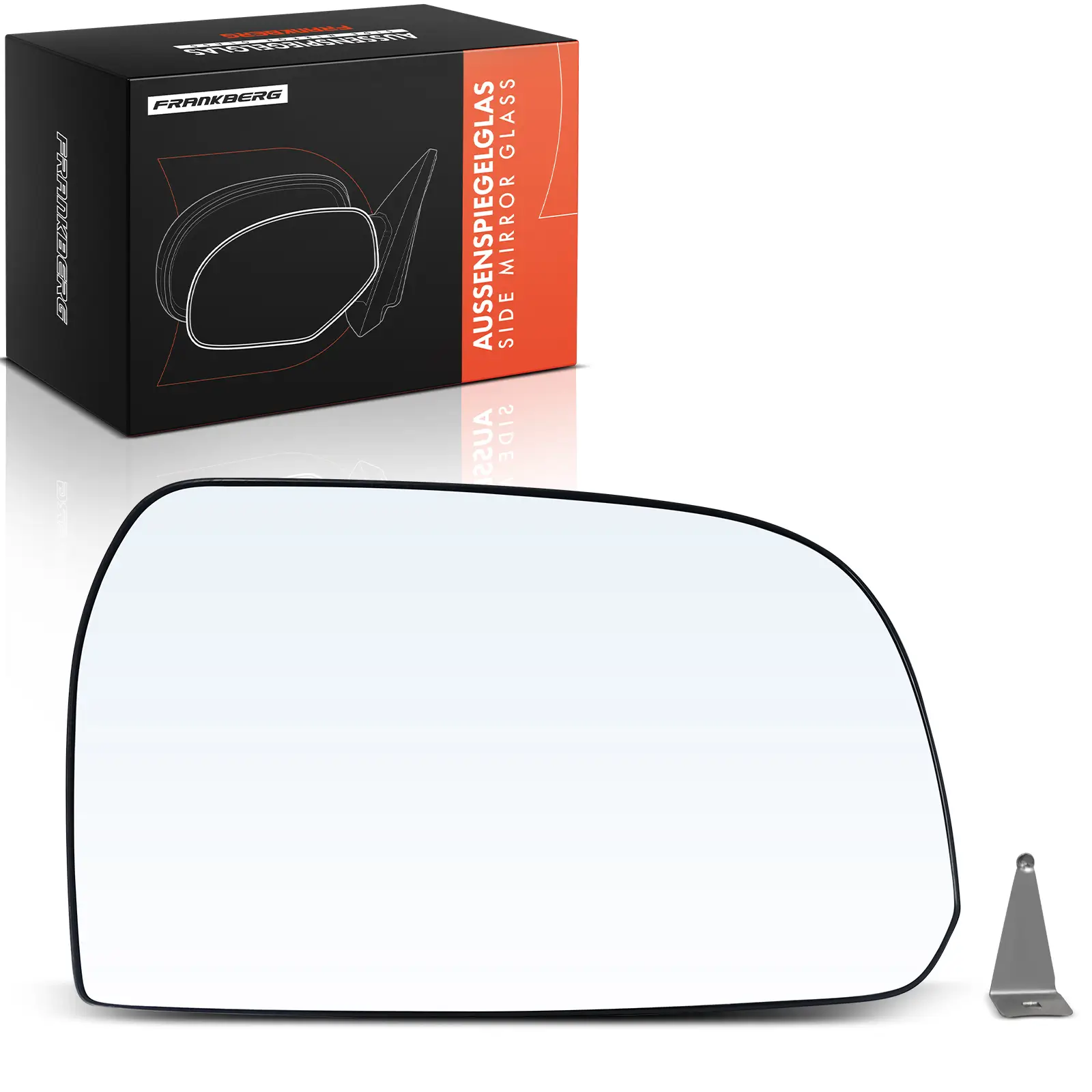Spiegelglas, Außenspiegel Vorderachse rechts Frankberg 5481FB0052938