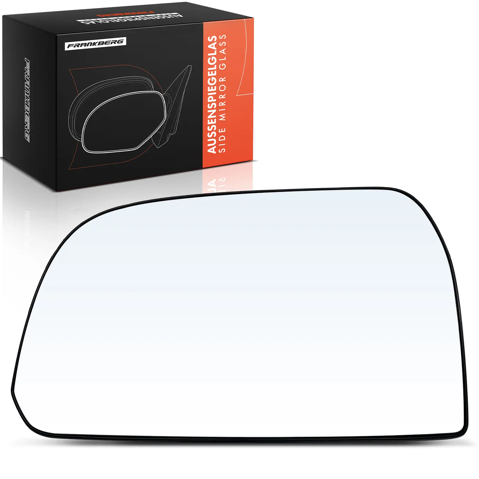 Spiegelglas, Außenspiegel Vorderachse links Frankberg 5481FB0052939