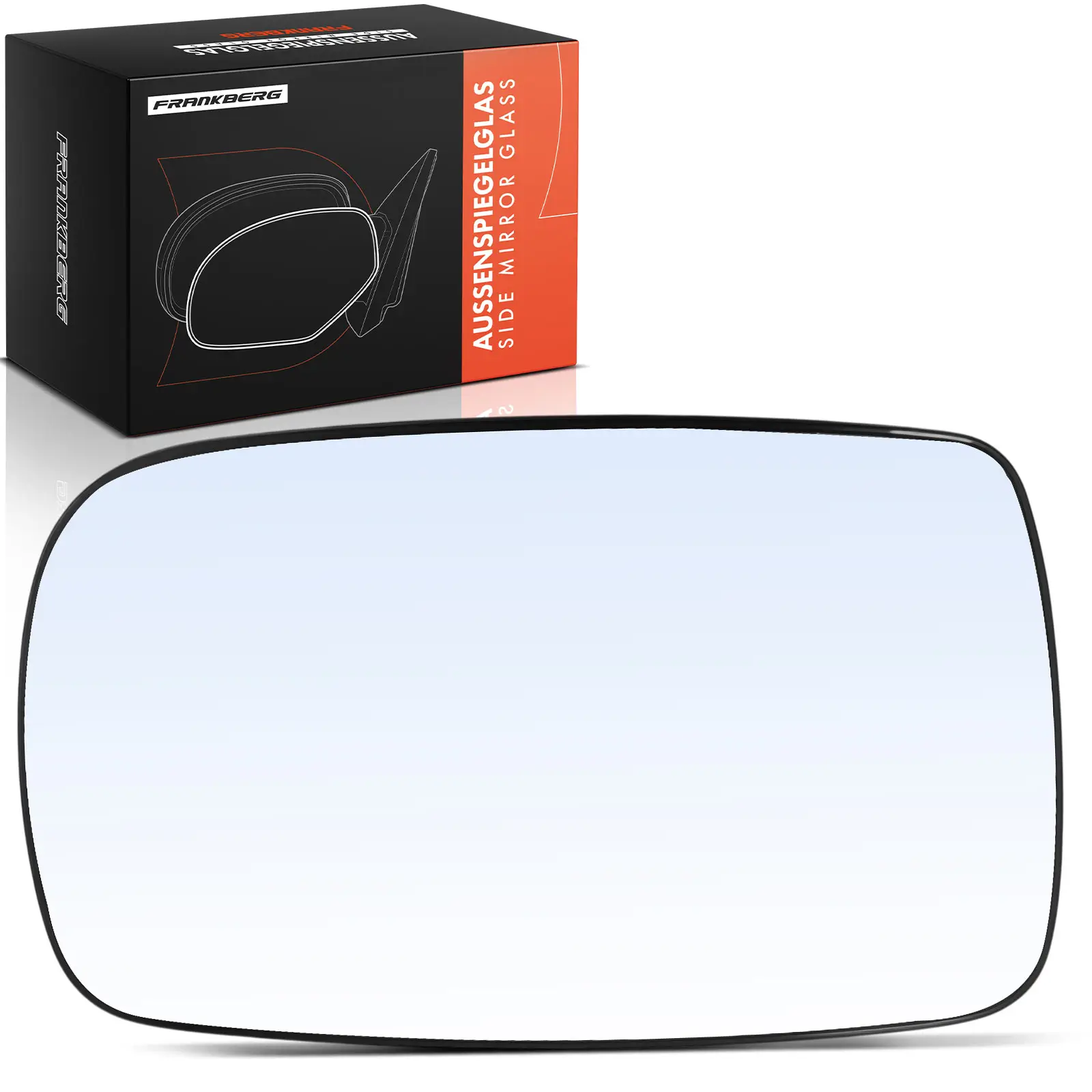 Spiegelglas, Außenspiegel Vorderachse links Frankberg 5481FB0052956