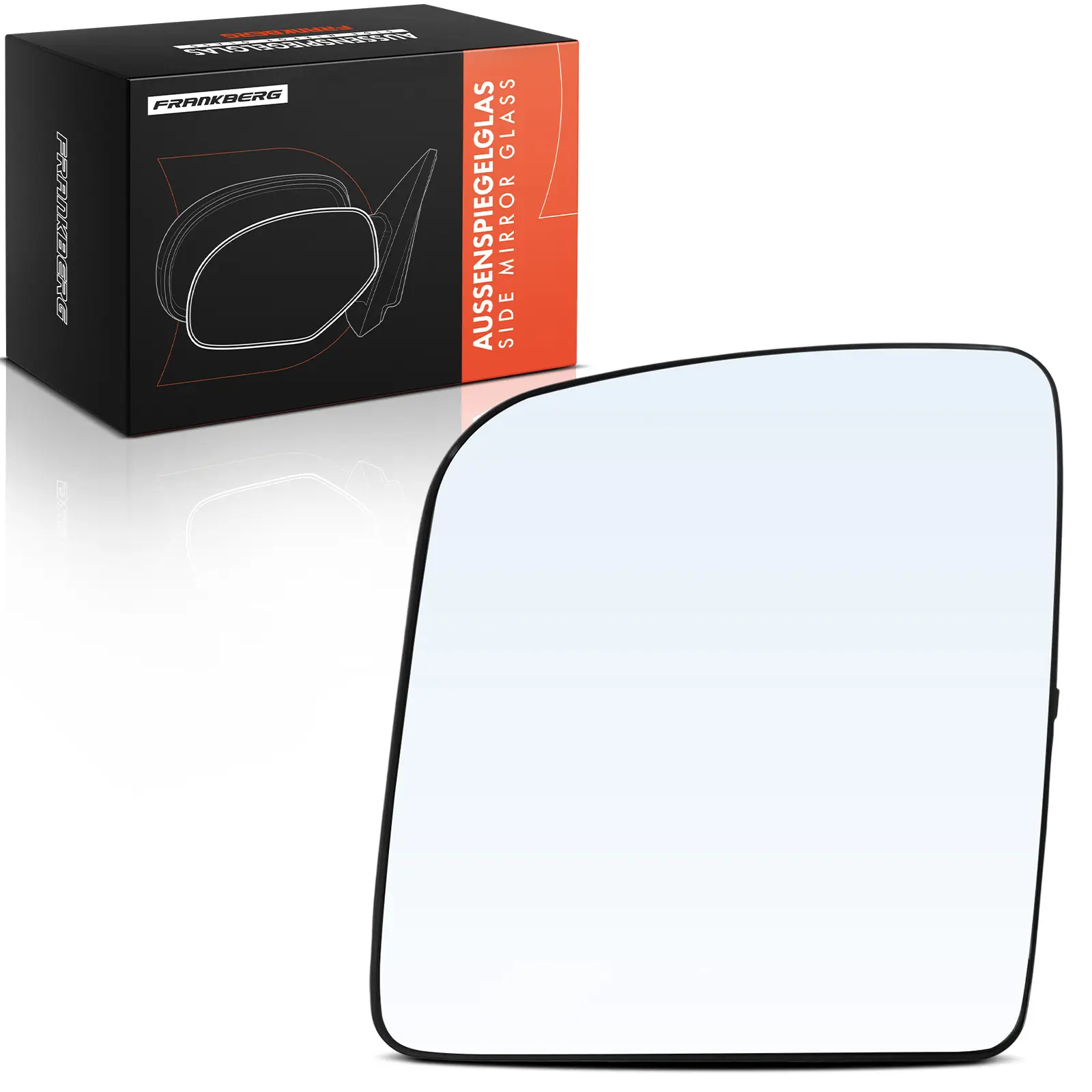 Spiegelglas, Außenspiegel Vorderachse rechts Frankberg 5481FB0052962