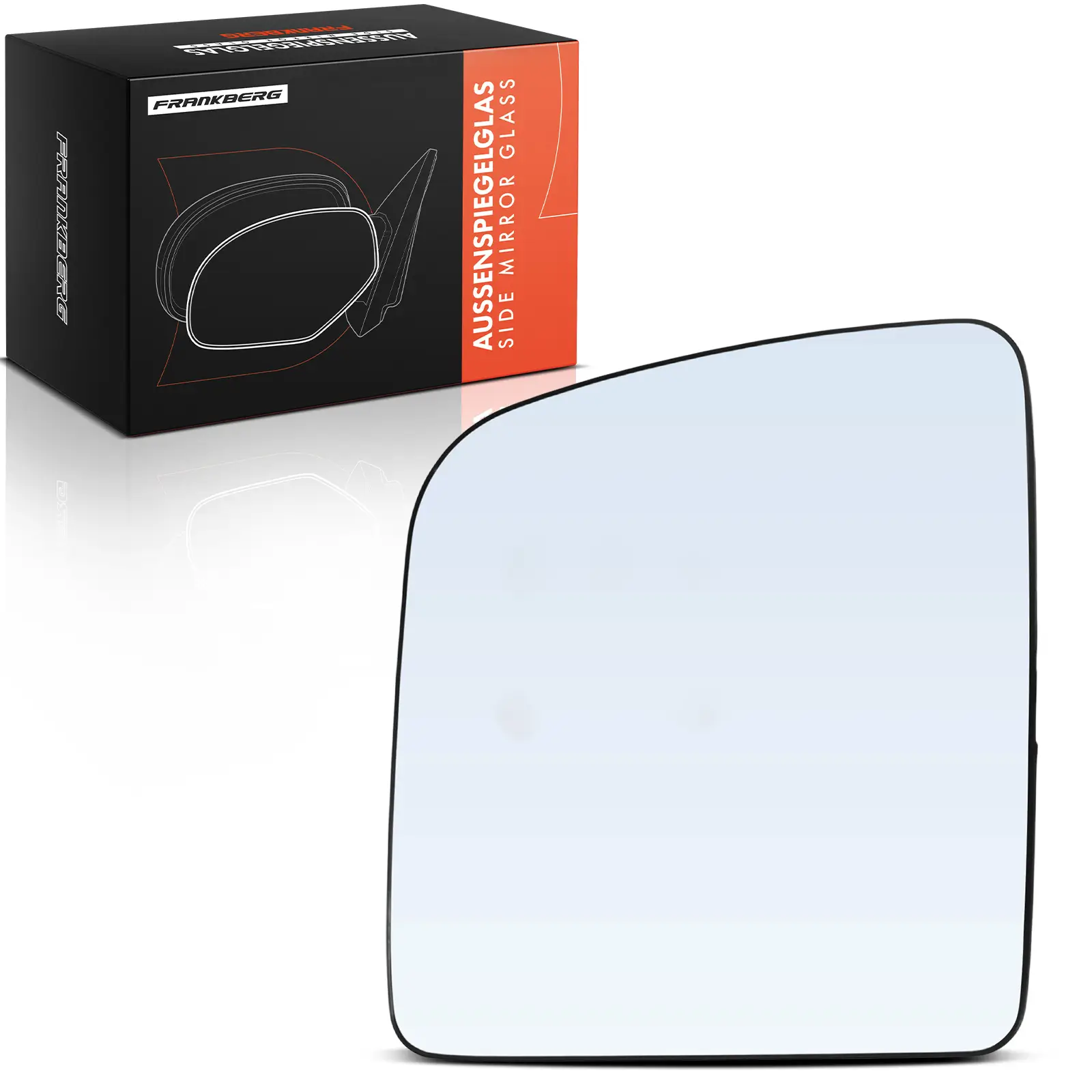 Spiegelglas, Außenspiegel Vorderachse links Frankberg 5481FB0052964
