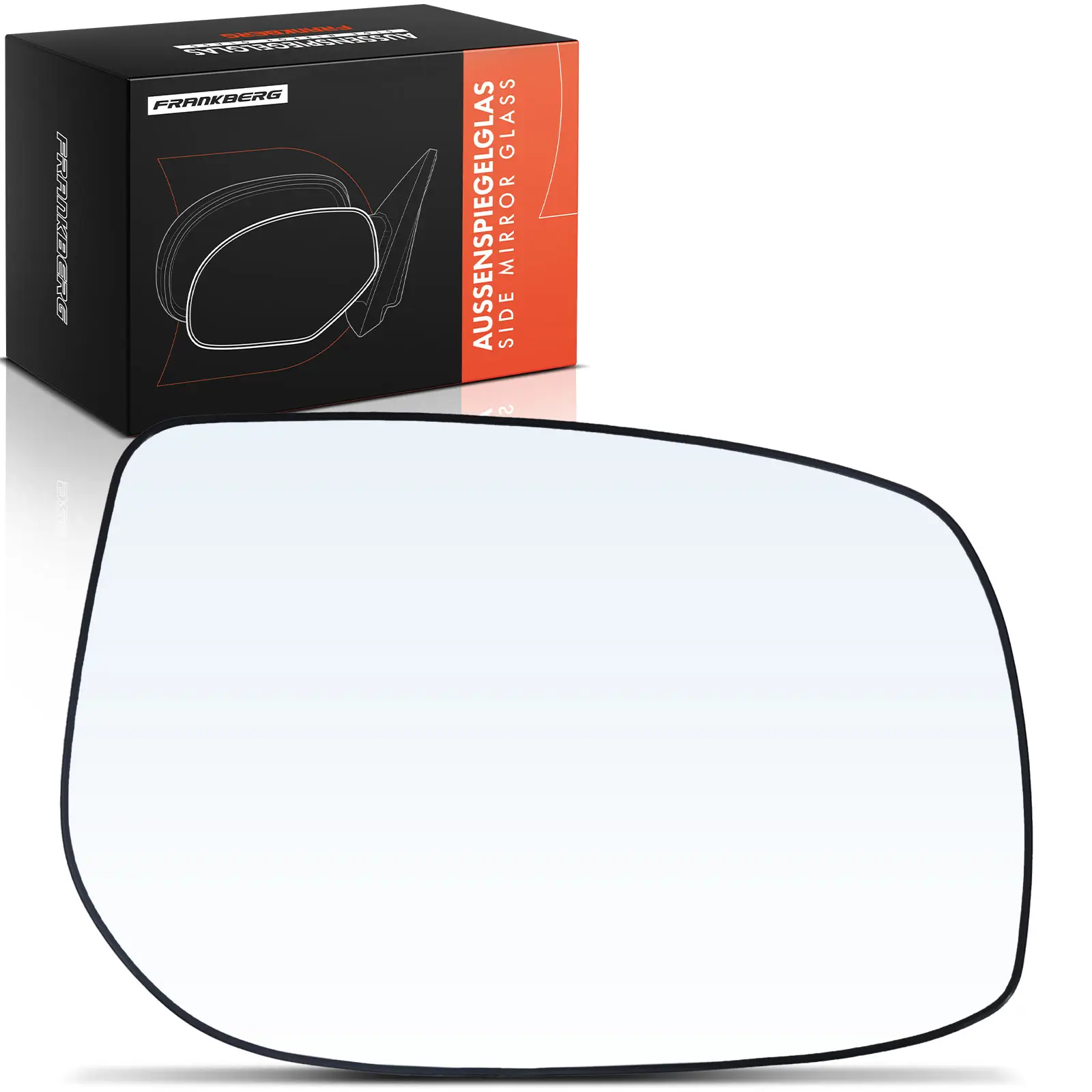 Spiegelglas, Außenspiegel Vorderachse rechts Frankberg 5481FB0052966