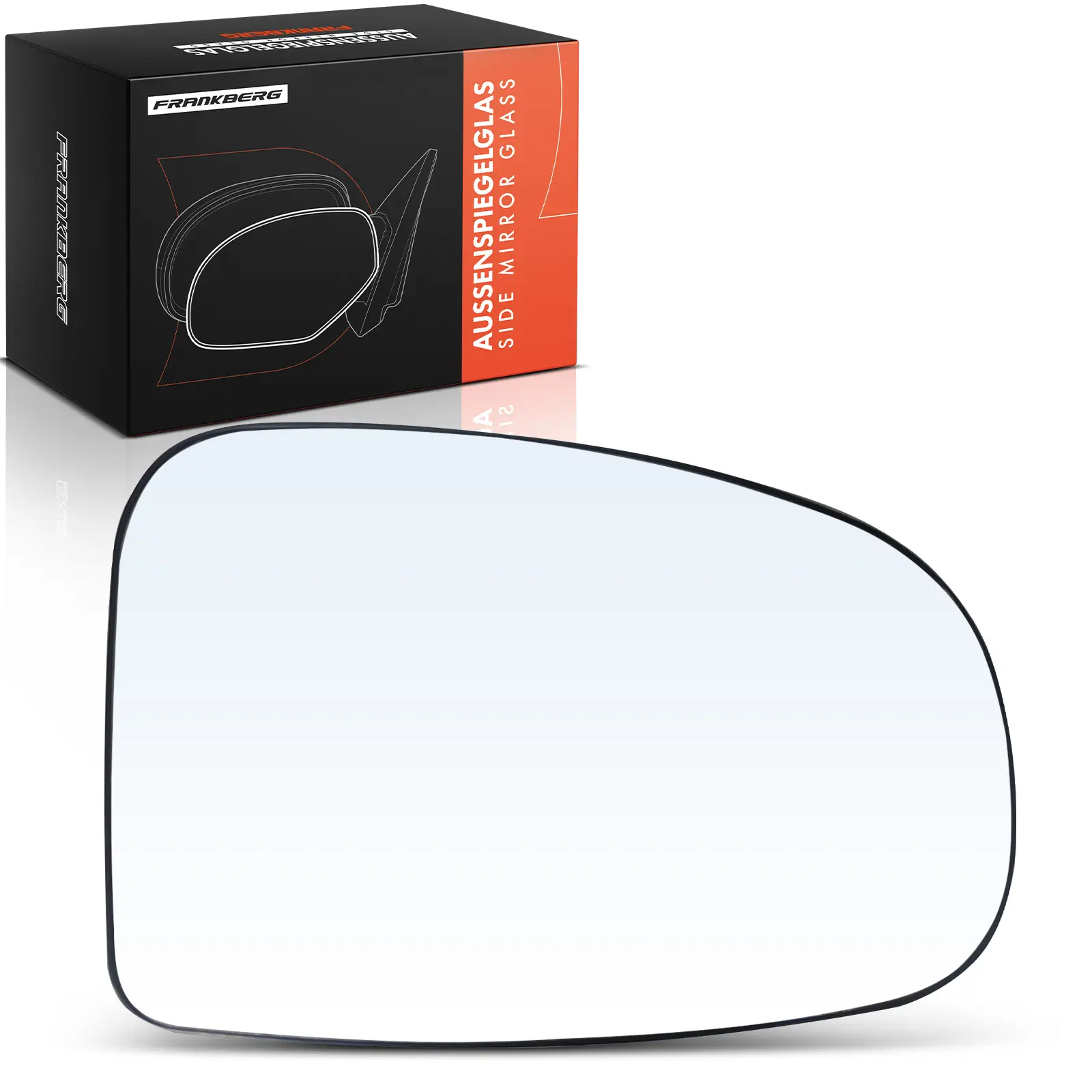 Spiegelglas, Außenspiegel Vorderachse rechts Frankberg 5481FB0052968