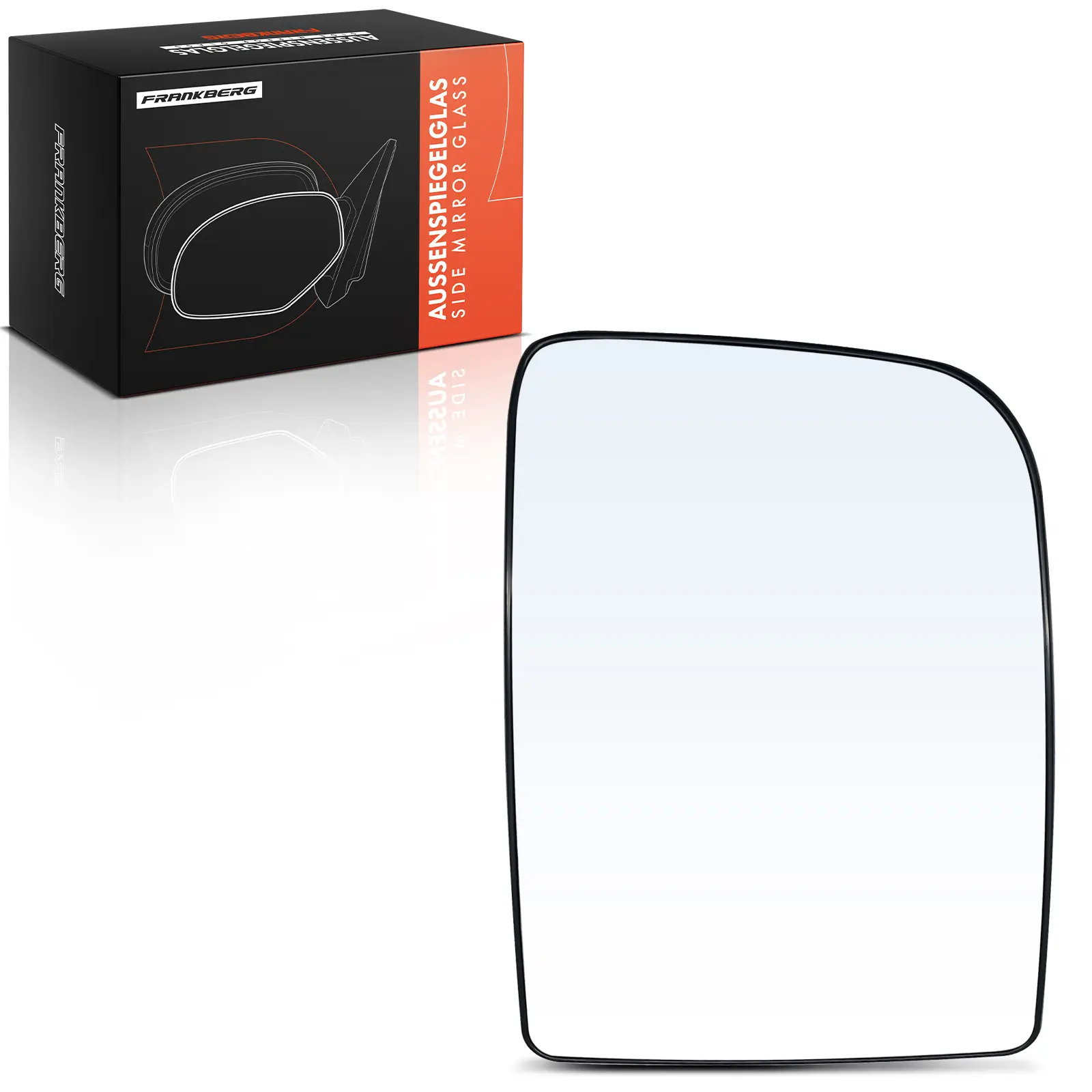 Spiegelglas, Außenspiegel rechts oben Frankberg 5481FB0052988