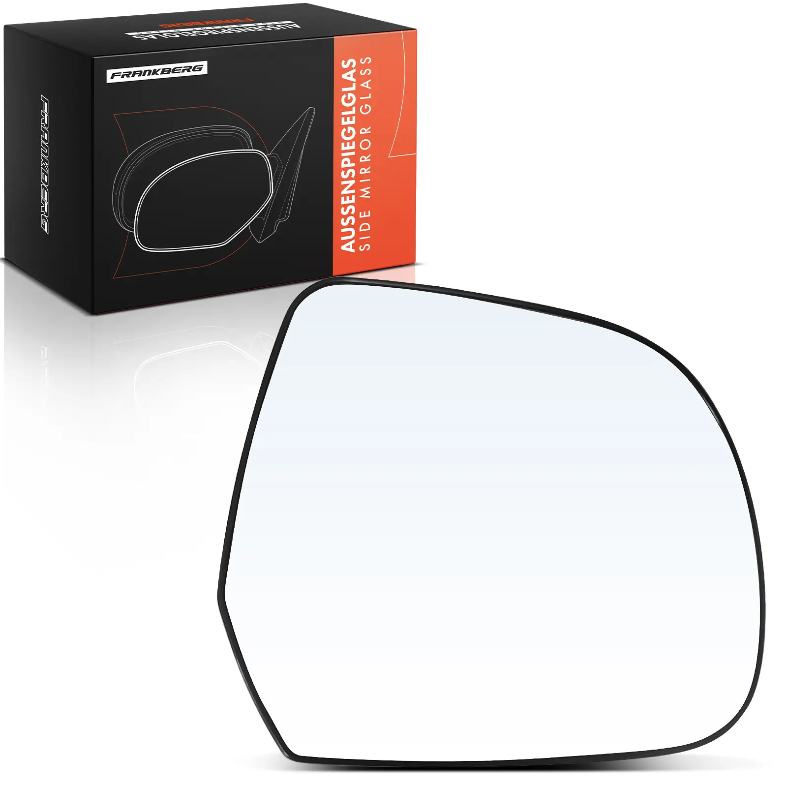 Spiegelglas, Außenspiegel Vorderachse rechts Frankberg 5481FB0052993