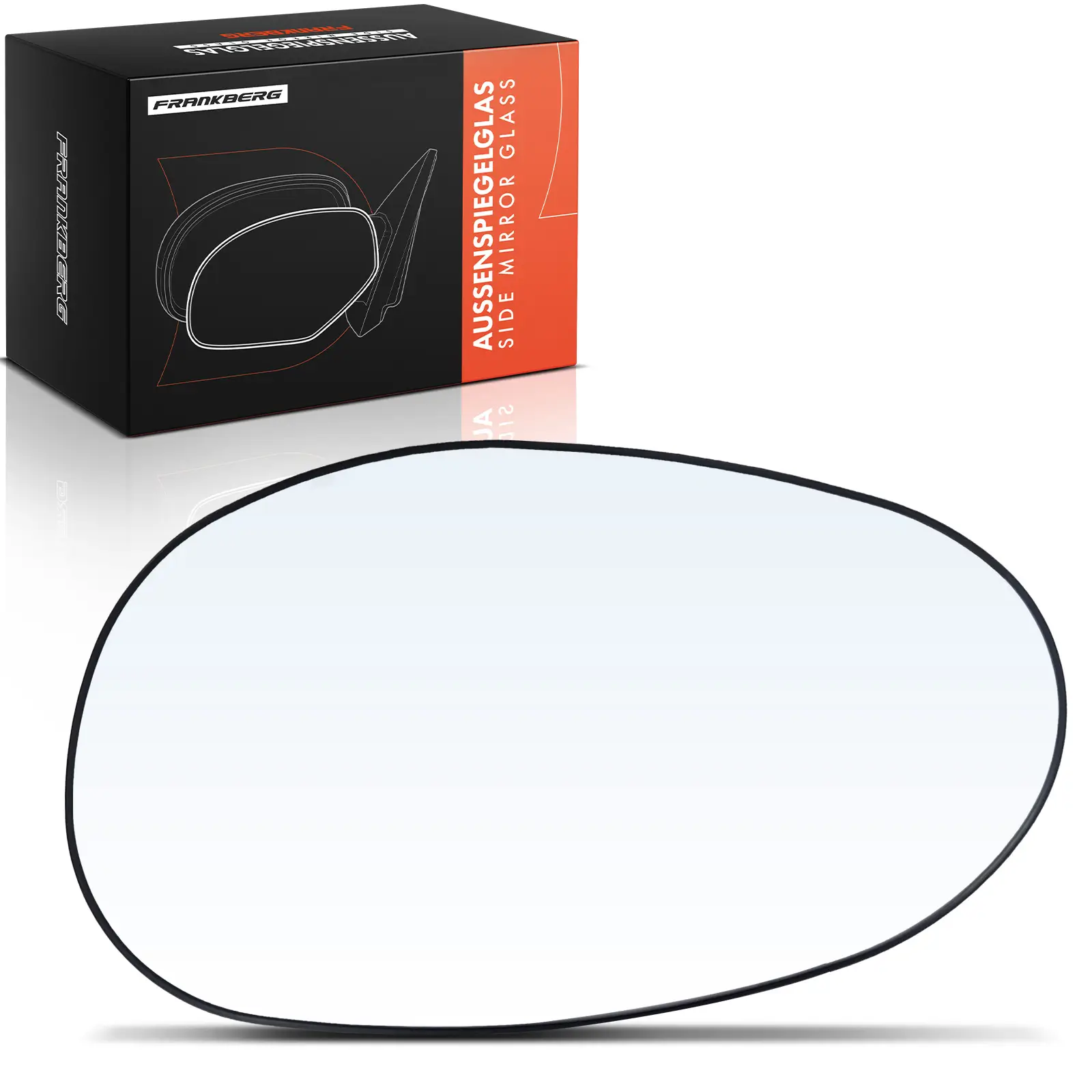 Spiegelglas, Außenspiegel Vorderachse links Frankberg 5481FB0053002