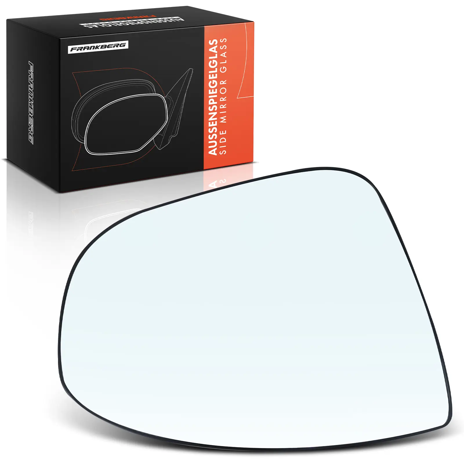 Spiegelglas, Außenspiegel Vorderachse rechts Frankberg 5481FB0053026