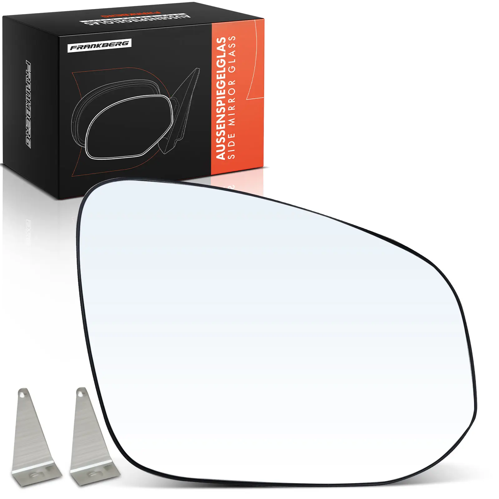 Spiegelglas, Außenspiegel Vorderachse rechts Frankberg 5481FB0053045