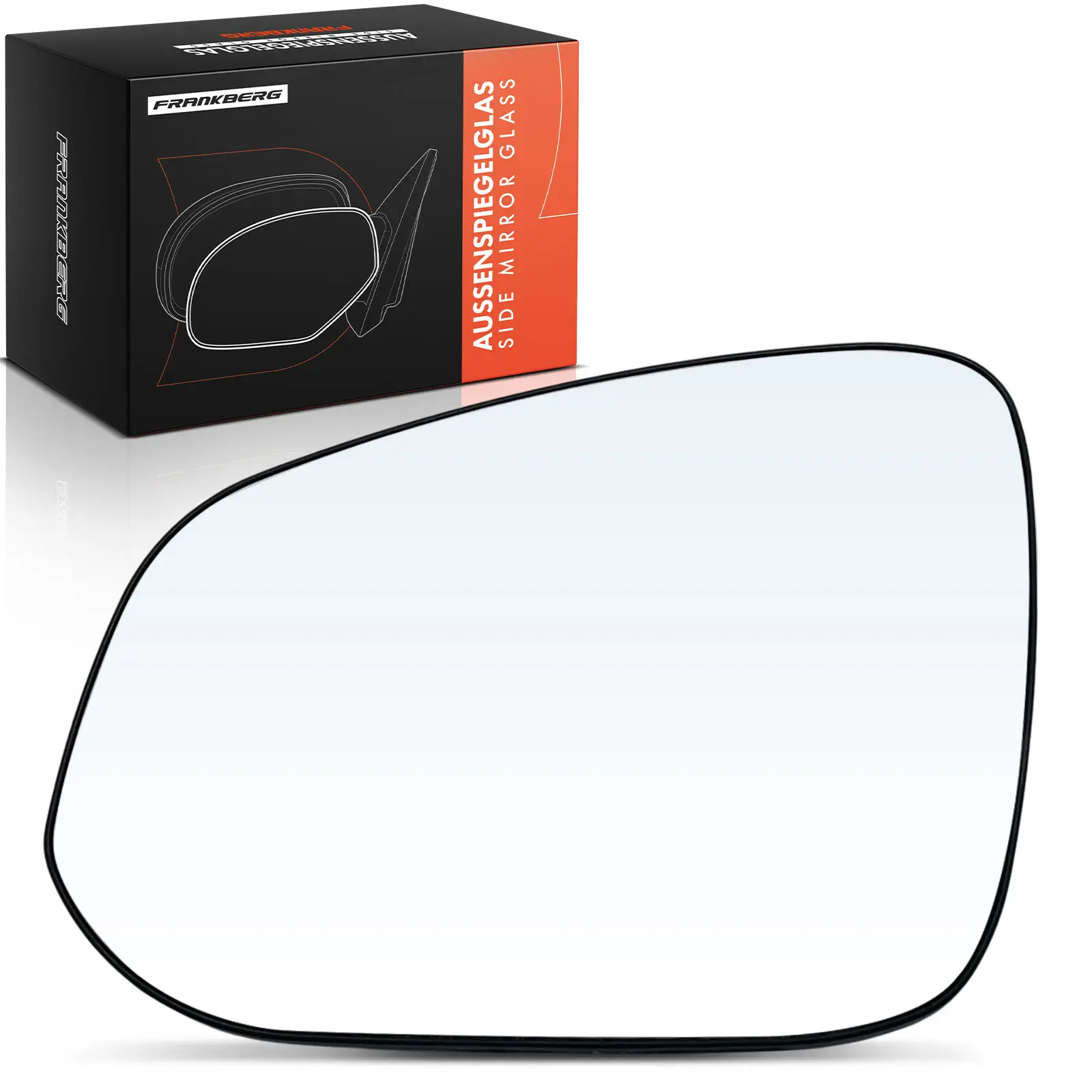Spiegelglas, Außenspiegel Vorderachse links Frankberg 5481FB0053046