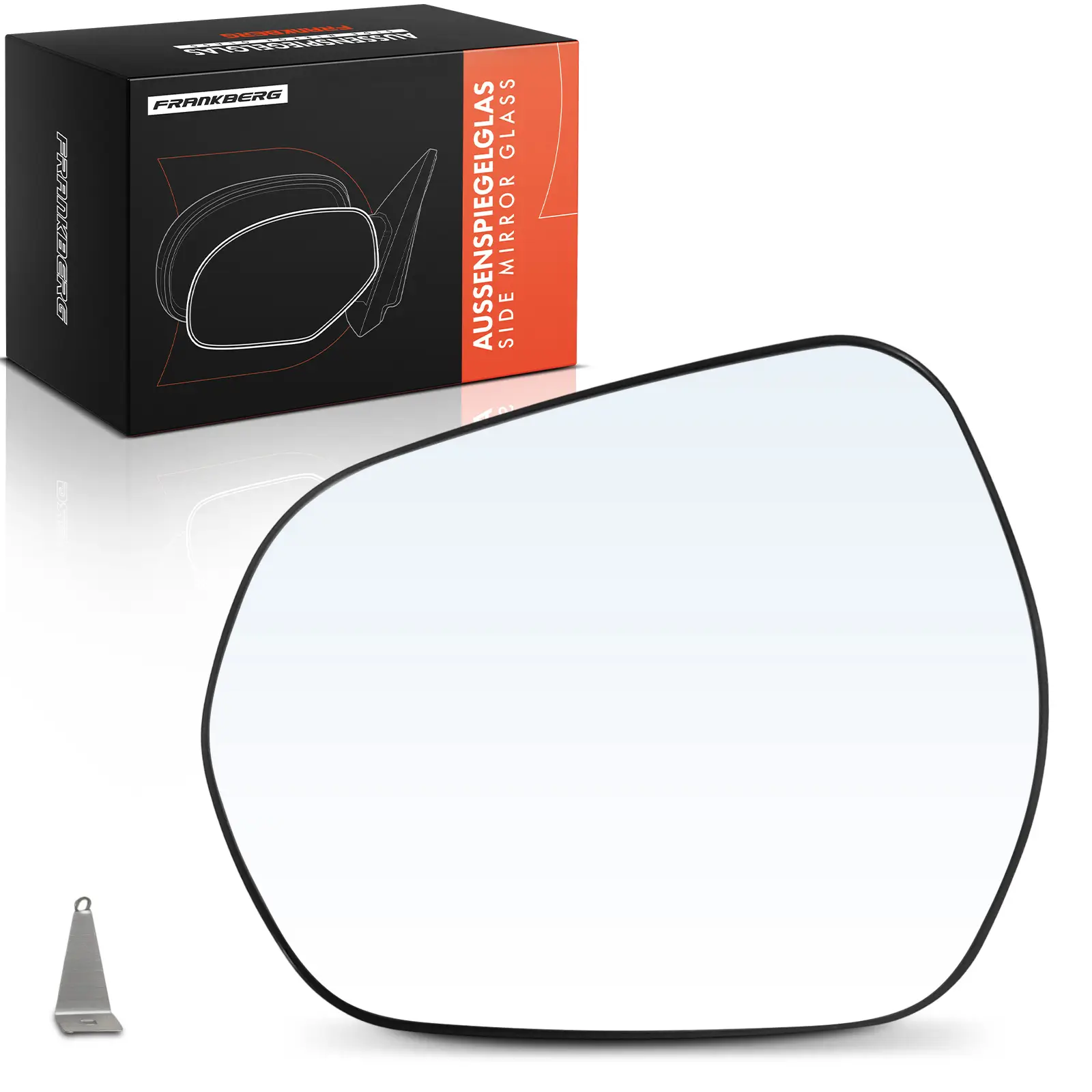 Spiegelglas, Außenspiegel Vorderachse links Frankberg 5481FB0053115
