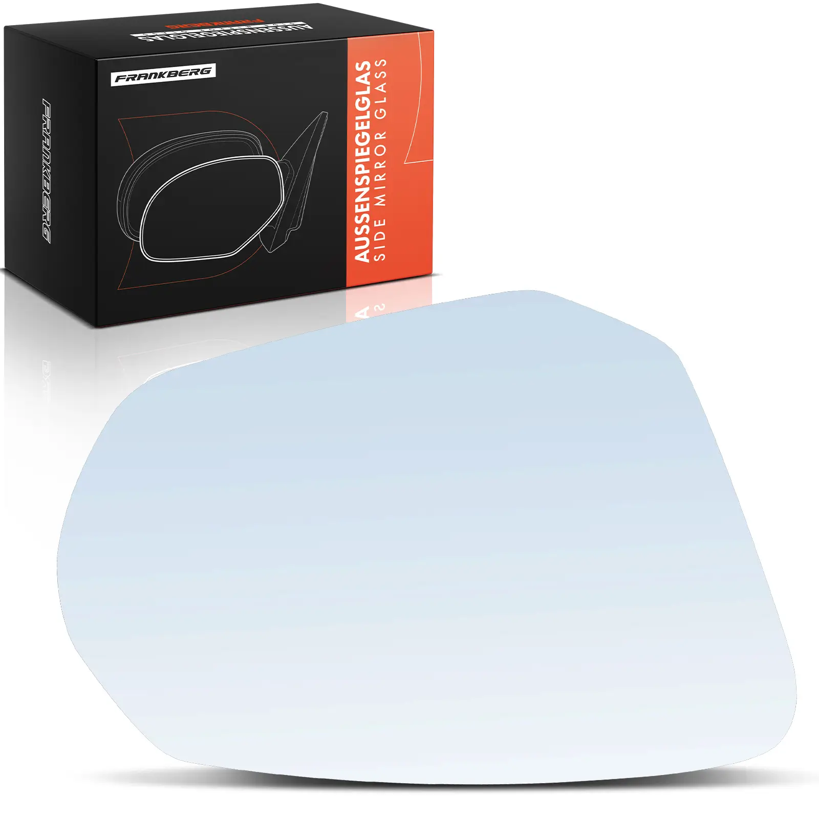 Spiegelglas, Außenspiegel Vorderachse rechts Frankberg 5481FB0053132