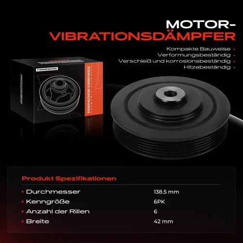 Riemenscheibe, Kurbelwelle Frankberg 5481FB0053288 Bild Riemenscheibe, Kurbelwelle Frankberg 5481FB0053288