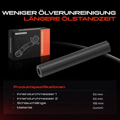 Schlauch, Zylinderkopfhaubenentlüftung Frankberg 5481FB0053345 Bild Schlauch, Zylinderkopfhaubenentlüftung Frankberg 5481FB0053345