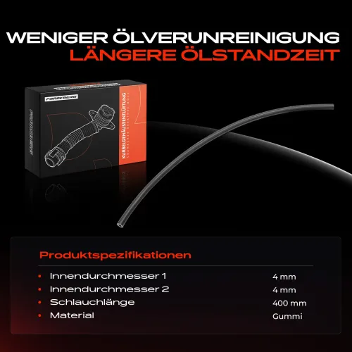 Schlauch, Zylinderkopfhaubenentlüftung Frankberg 5481FB0053346 Bild Schlauch, Zylinderkopfhaubenentlüftung Frankberg 5481FB0053346