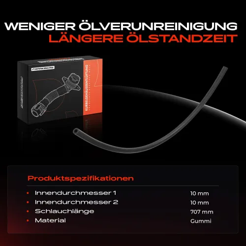 Schlauch, Zylinderkopfhaubenentlüftung Frankberg 5481FB0053347 Bild Schlauch, Zylinderkopfhaubenentlüftung Frankberg 5481FB0053347