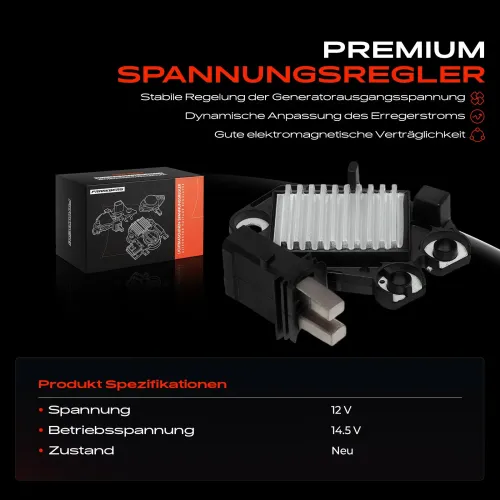 Generatorregler 12 V Frankberg 5481FB0053383 Bild Generatorregler 12 V Frankberg 5481FB0053383
