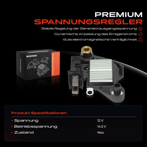 Generatorregler 12 V Frankberg 5481FB0053385 Bild Generatorregler 12 V Frankberg 5481FB0053385