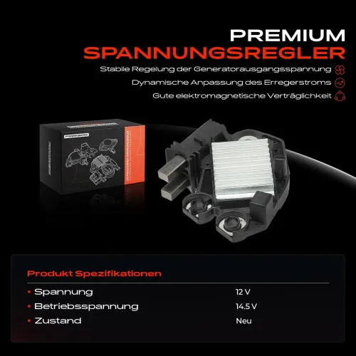 Generatorregler 12 V Frankberg 5481FB0053390 Bild Generatorregler 12 V Frankberg 5481FB0053390