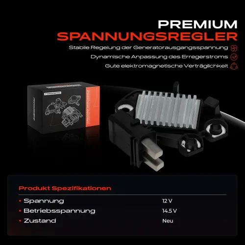 Generatorregler 12 V Frankberg 5481FB0053391 Bild Generatorregler 12 V Frankberg 5481FB0053391