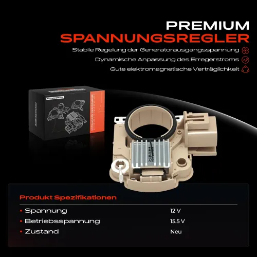 Generatorregler 12 V Frankberg 5481FB0053393 Bild Generatorregler 12 V Frankberg 5481FB0053393