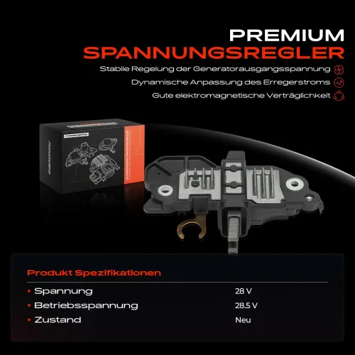 Generatorregler 28 V Frankberg 5481FB0053399 Bild Generatorregler 28 V Frankberg 5481FB0053399