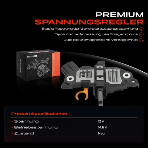 Generatorregler 12 V Frankberg 5481FB0053403 Bild Generatorregler 12 V Frankberg 5481FB0053403
