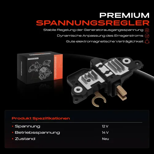 Generatorregler 12 V Frankberg 5481FB0053407 Bild Generatorregler 12 V Frankberg 5481FB0053407