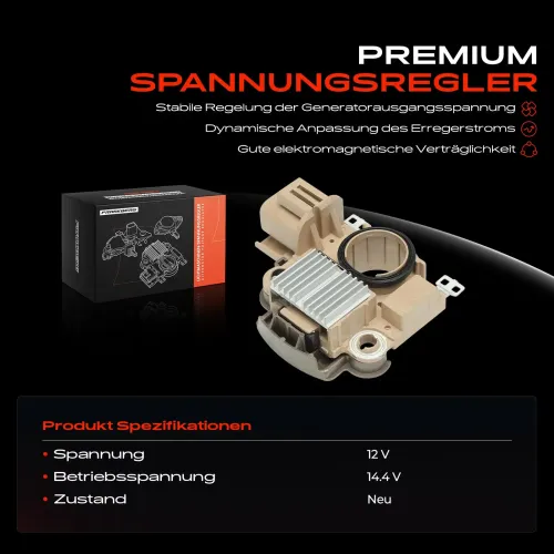 Generatorregler 12 V Frankberg 5481FB0053409 Bild Generatorregler 12 V Frankberg 5481FB0053409