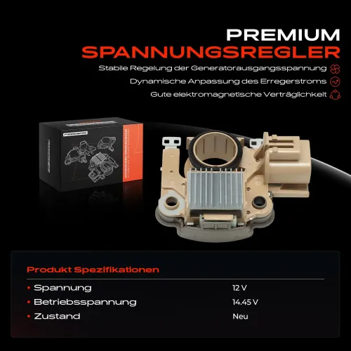 Generatorregler 12 V Frankberg 5481FB0053410 Bild Generatorregler 12 V Frankberg 5481FB0053410