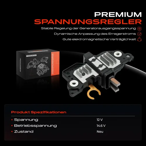 Generatorregler 12 V Frankberg 5481FB0053415 Bild Generatorregler 12 V Frankberg 5481FB0053415