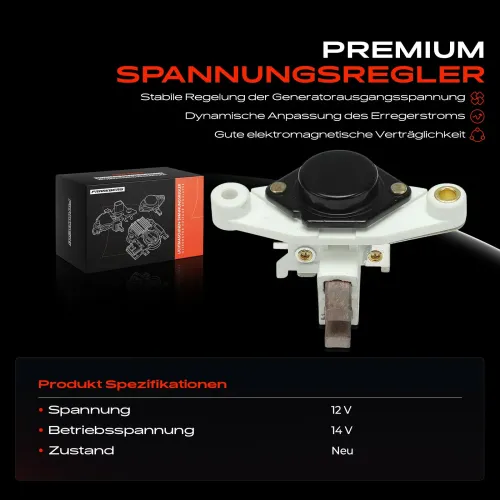 Generatorregler 12 V Frankberg 5481FB0053419 Bild Generatorregler 12 V Frankberg 5481FB0053419