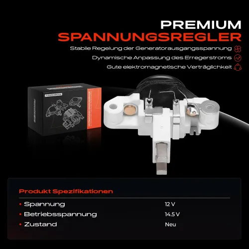 Generatorregler 12 V Frankberg 5481FB0053431 Bild Generatorregler 12 V Frankberg 5481FB0053431