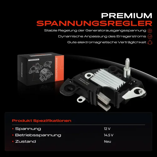 Generatorregler 12 V Frankberg 5481FB0053434 Bild Generatorregler 12 V Frankberg 5481FB0053434