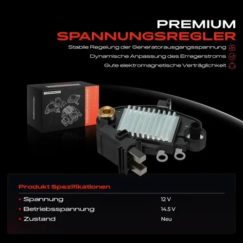 Generatorregler 12 V Frankberg 5481FB0053435 Bild Generatorregler 12 V Frankberg 5481FB0053435