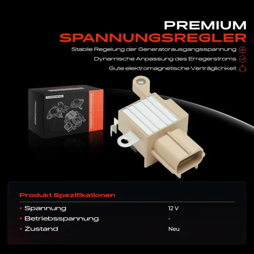 Generatorregler 12 V Frankberg 5481FB0053438 Bild Generatorregler 12 V Frankberg 5481FB0053438